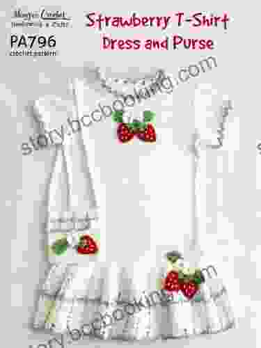 Crochet Pattern Strawberry T Shirt Dress PA796 R