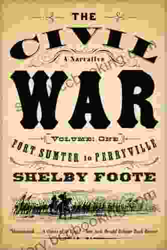 The Civil War: A Narrative: Volume 1: Fort Sumter To Perryville (Vintage Civil War Library)
